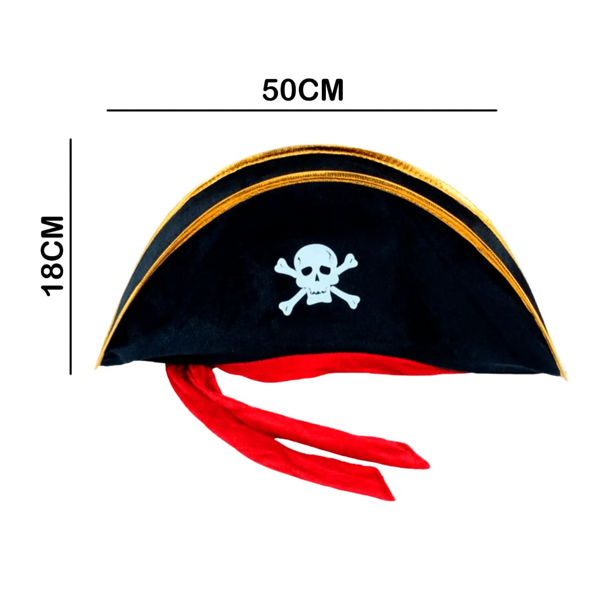 Miniatura 7 de Sombrero Pirata Disfraz KL1027-5354 - Tamaño: Niño